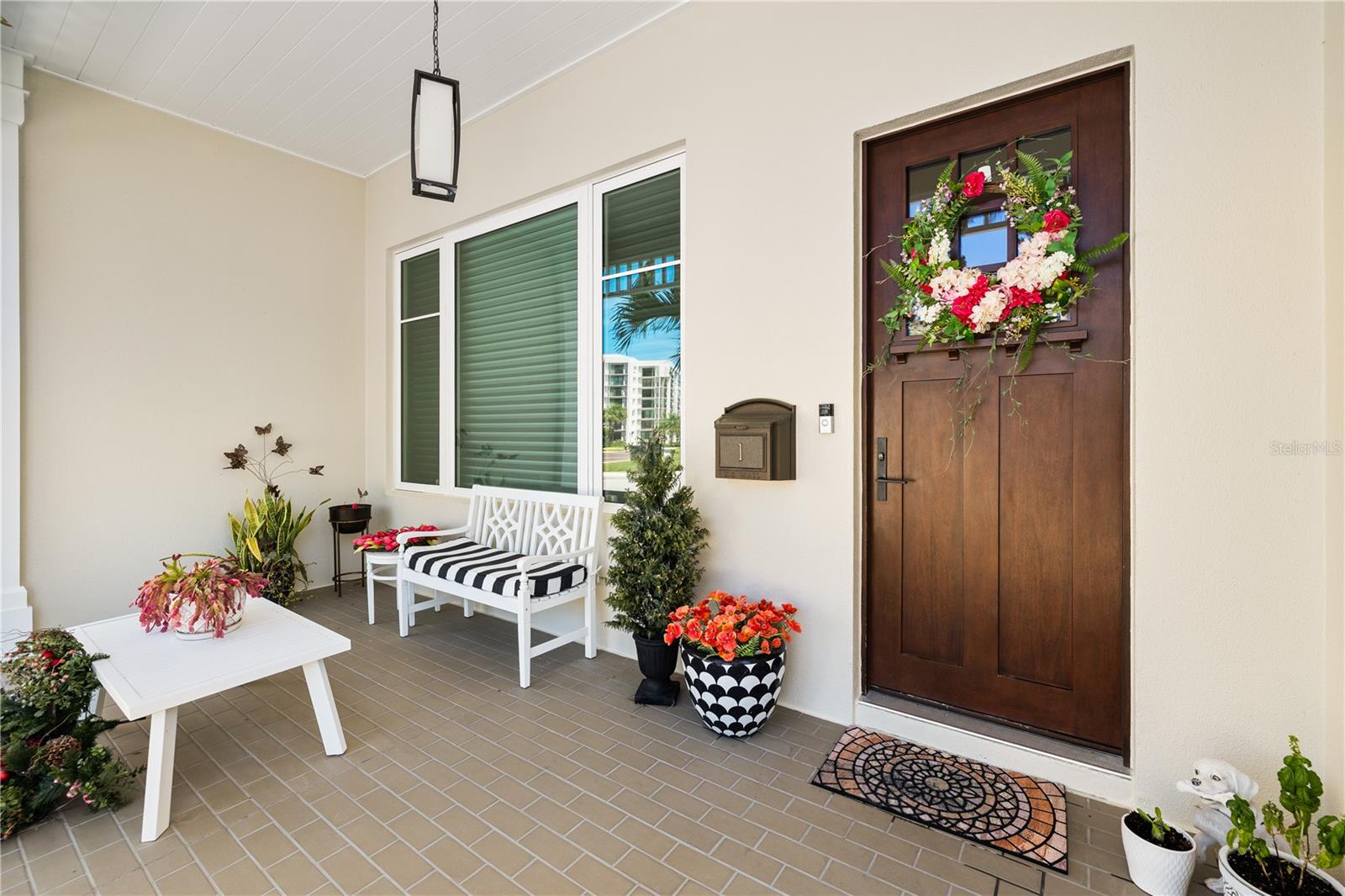 1 Palm Ter front door