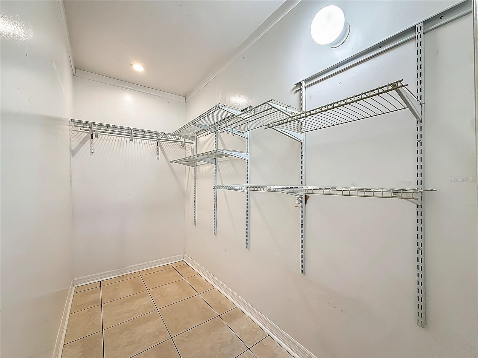 Main House Walk in closet.