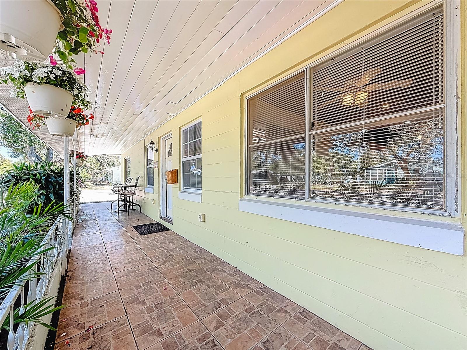 Main House Covered Front Porch