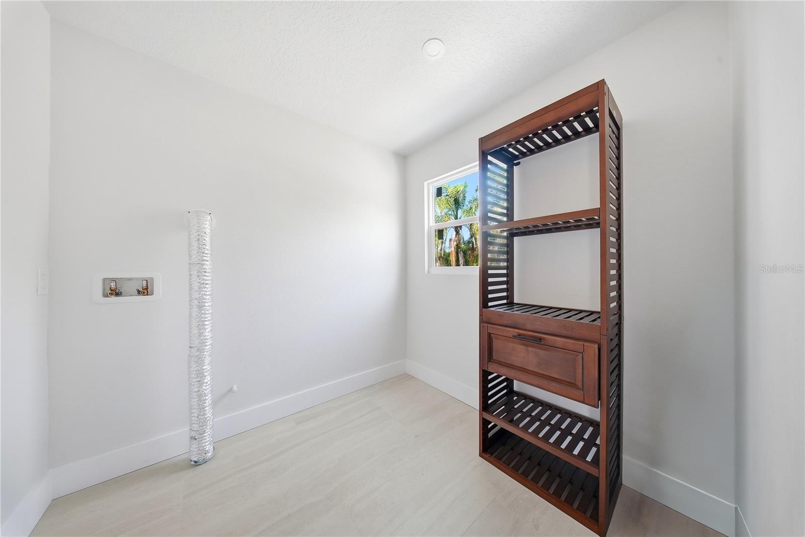 Primary Bedroom Walk-In Closet w/WD Hookups