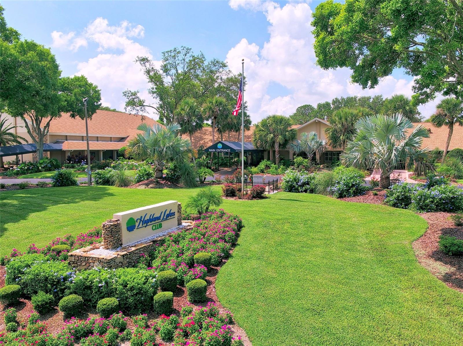 Highland Lakes is well managed; the facilities and landscapes are beautifully maintained.