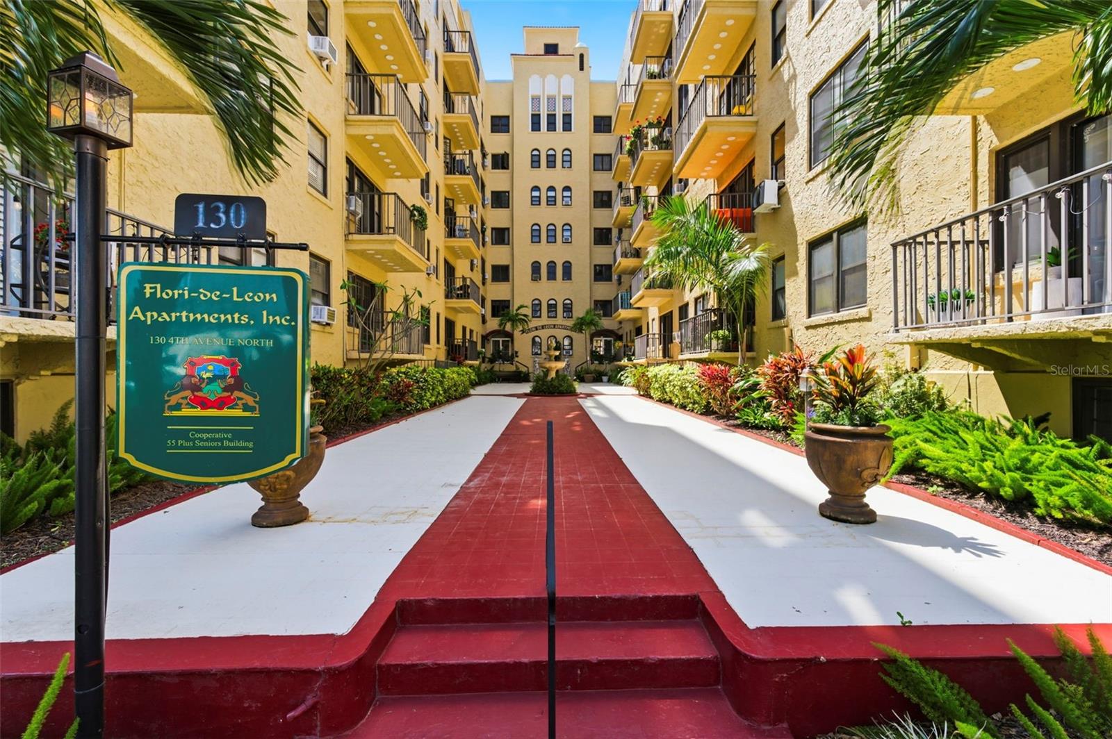 Front Entrance & Courtyard