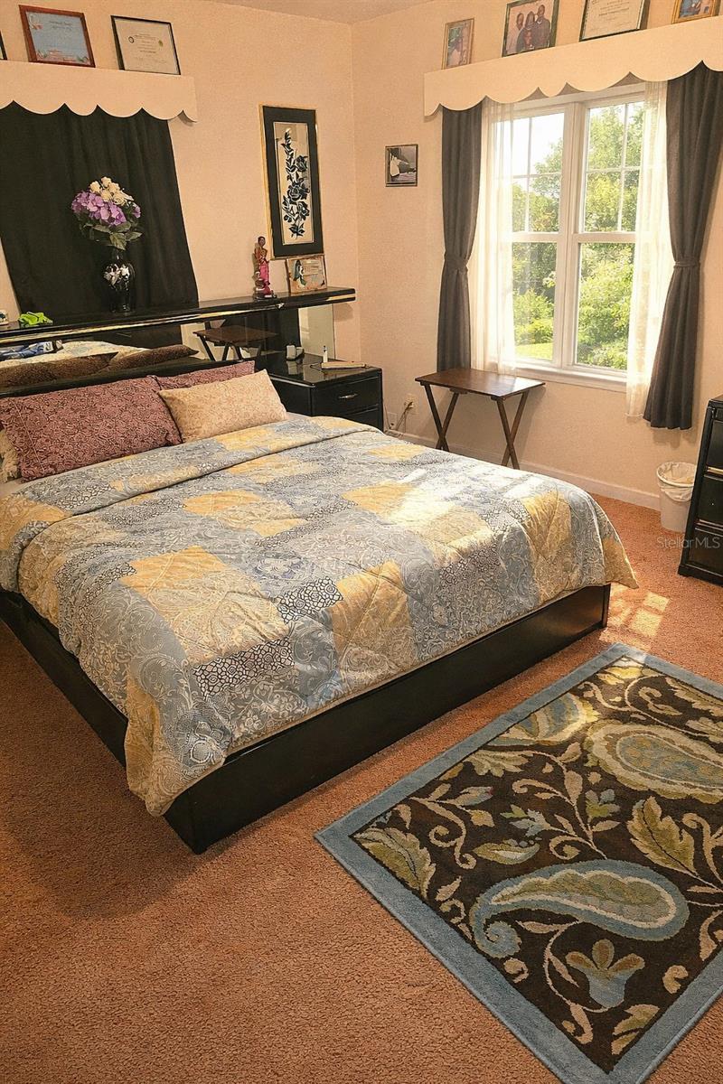 Primary Bedroom virtual accents added