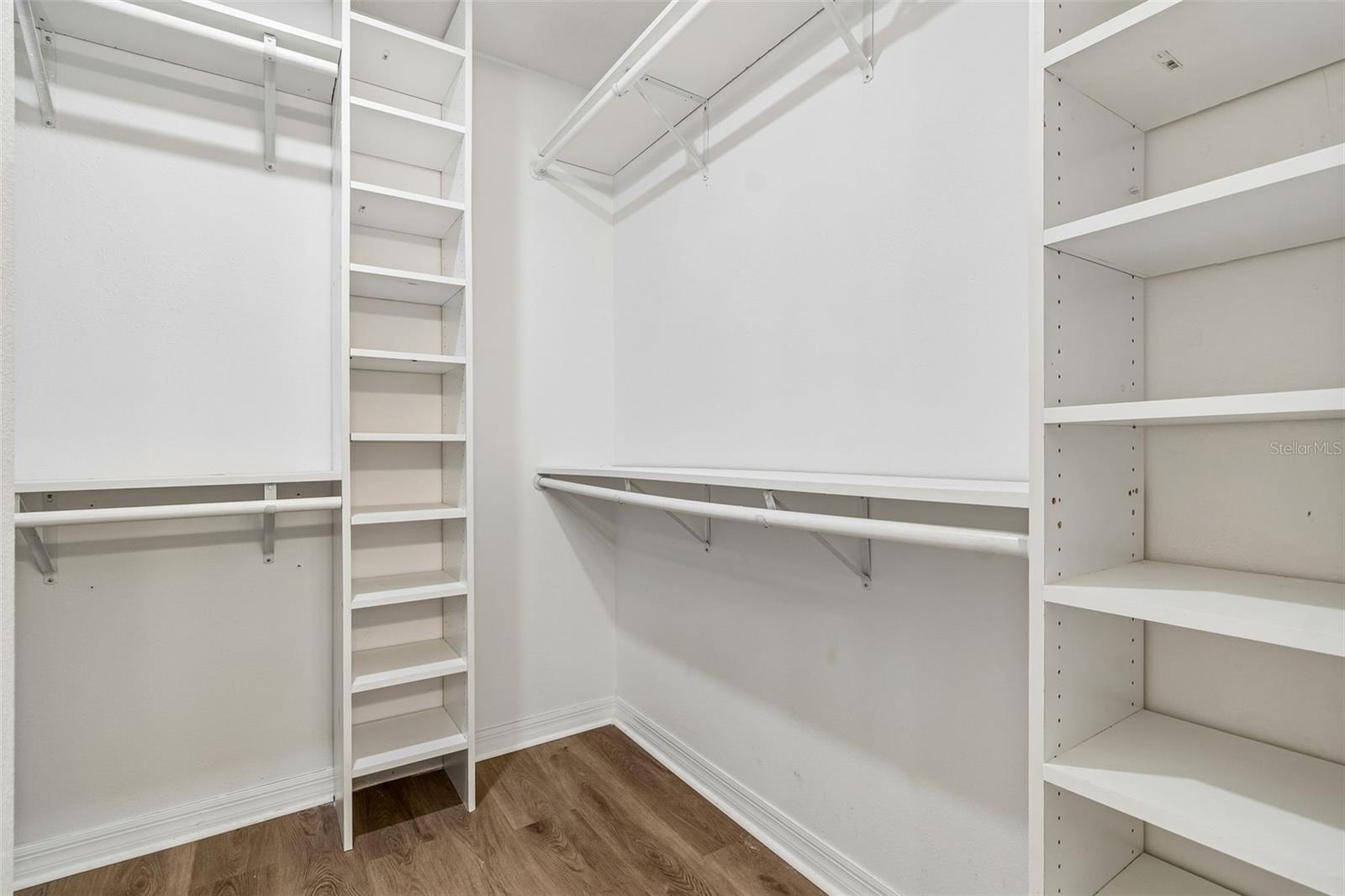 Primary Walk-In Closet Right Side