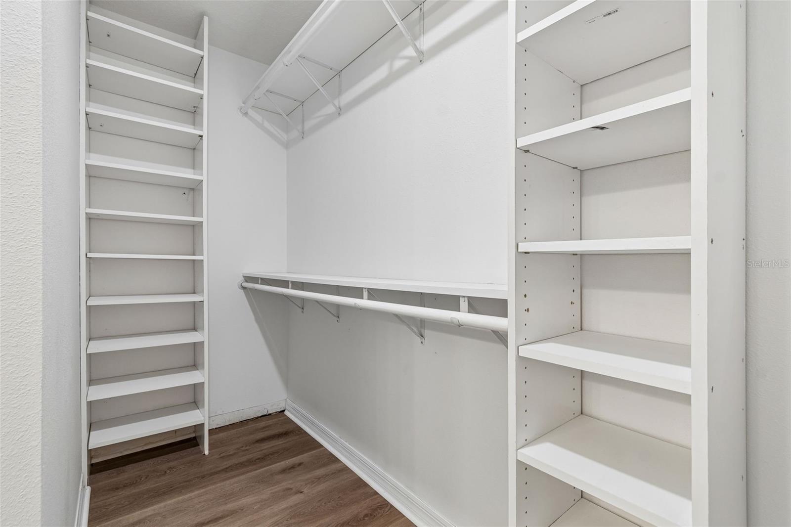 Primary Walk-In Closet Left Side