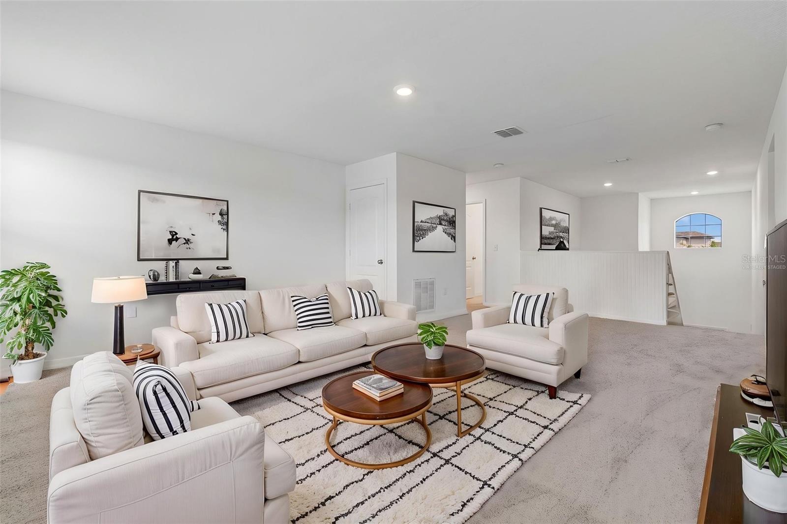 Virtually Staged Loft