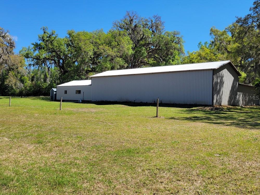 Back of the workshop