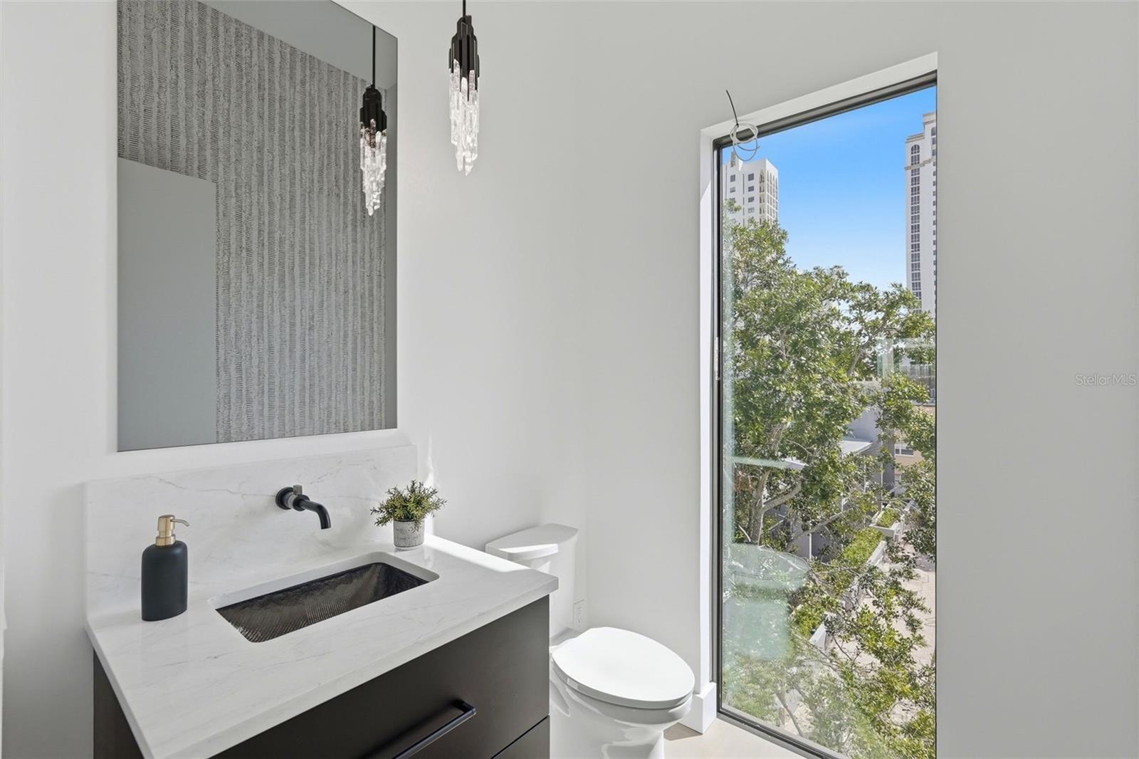 half bath on 3rd floor