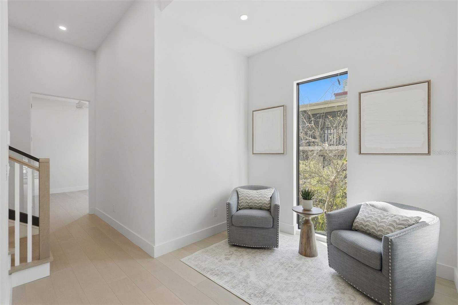 2nd floor seating nook