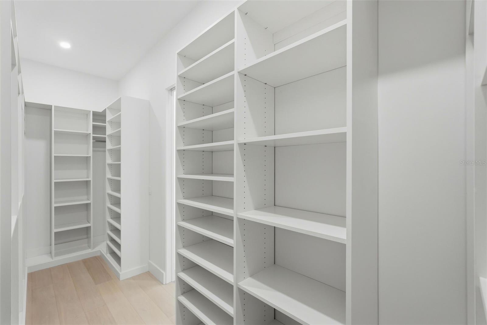 Primary Walk-In Closet
