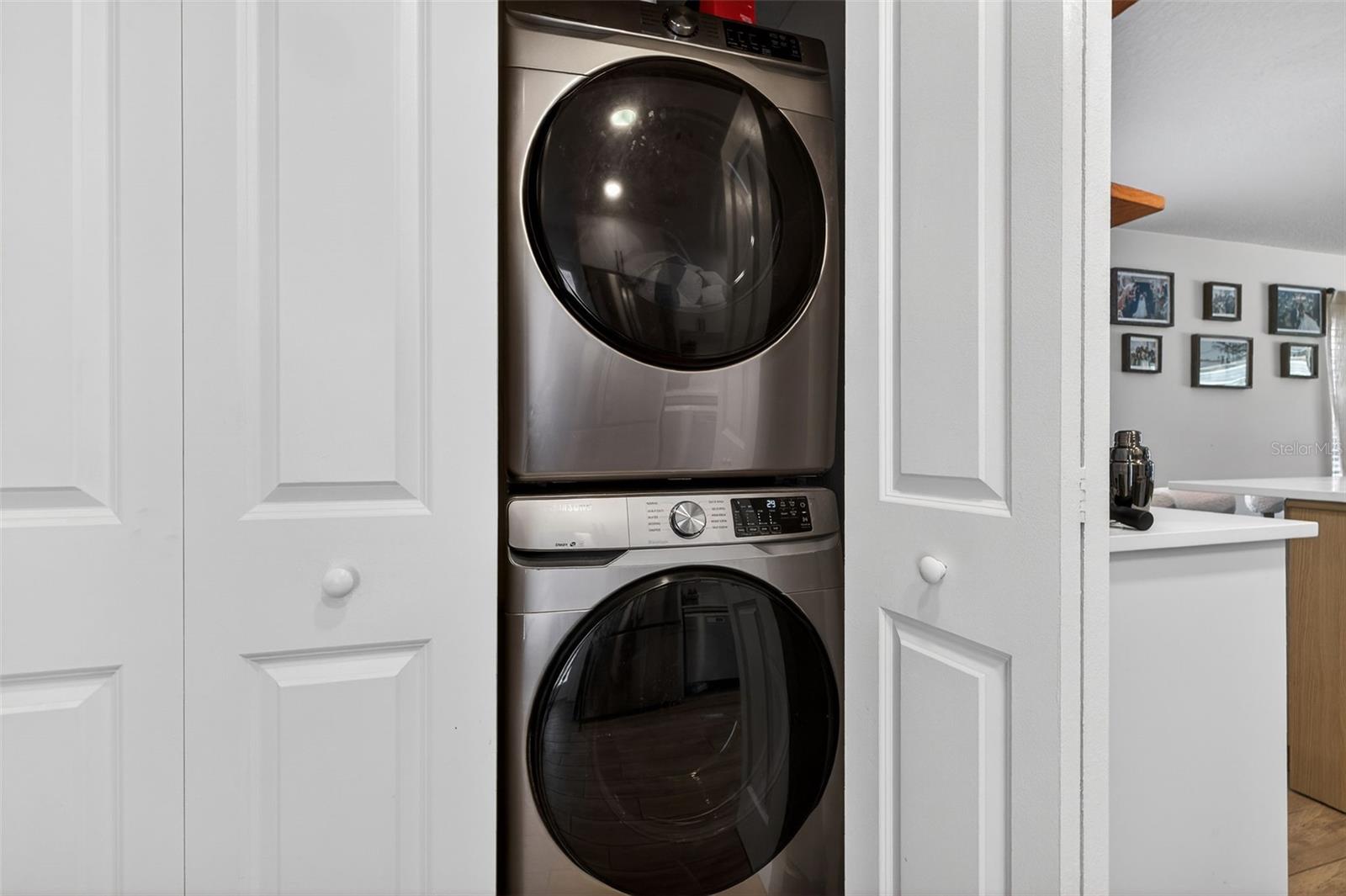 Newer washer and dryer included