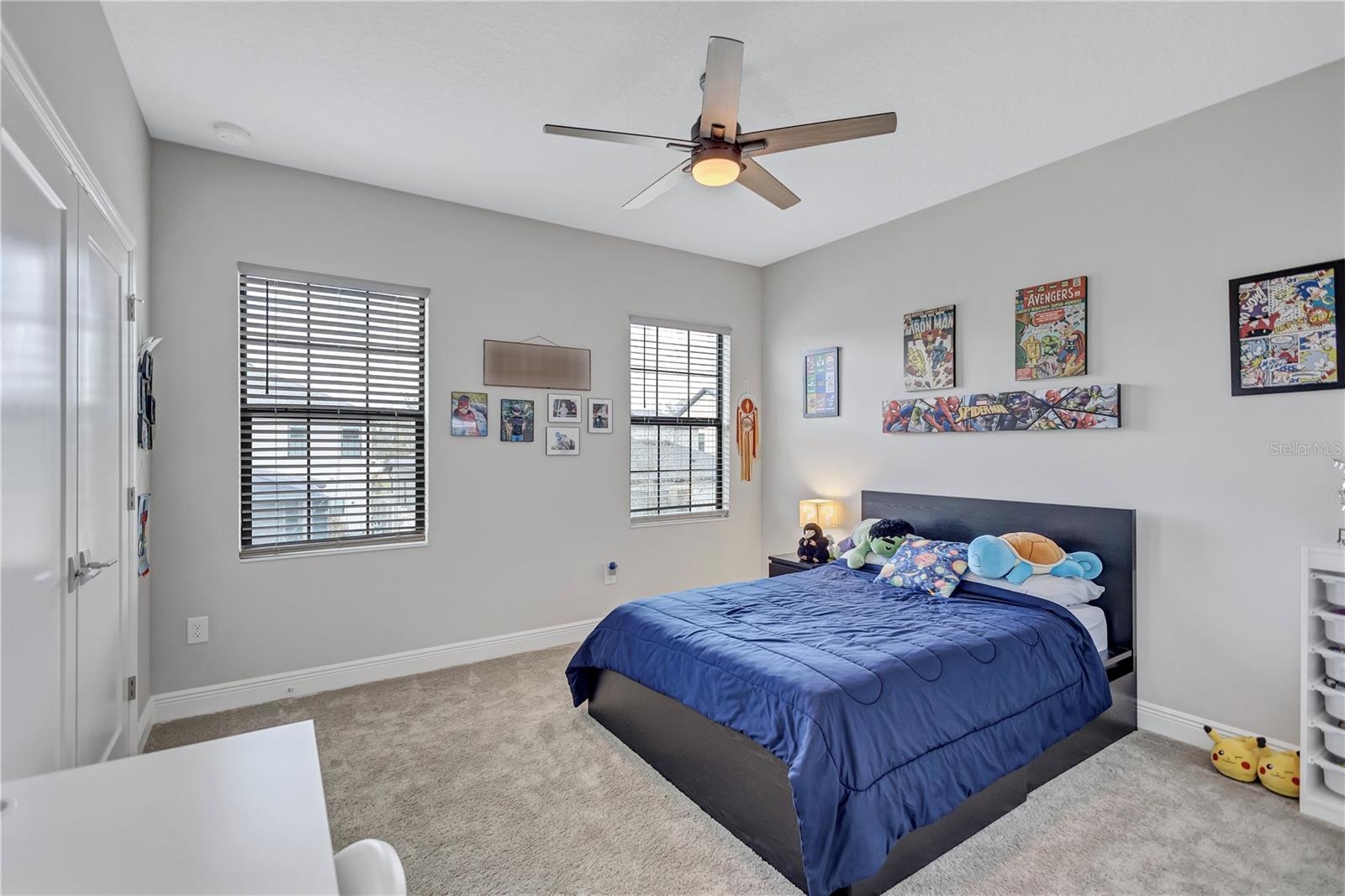 4th bedroom upstairs-ideal for an older child or guest.