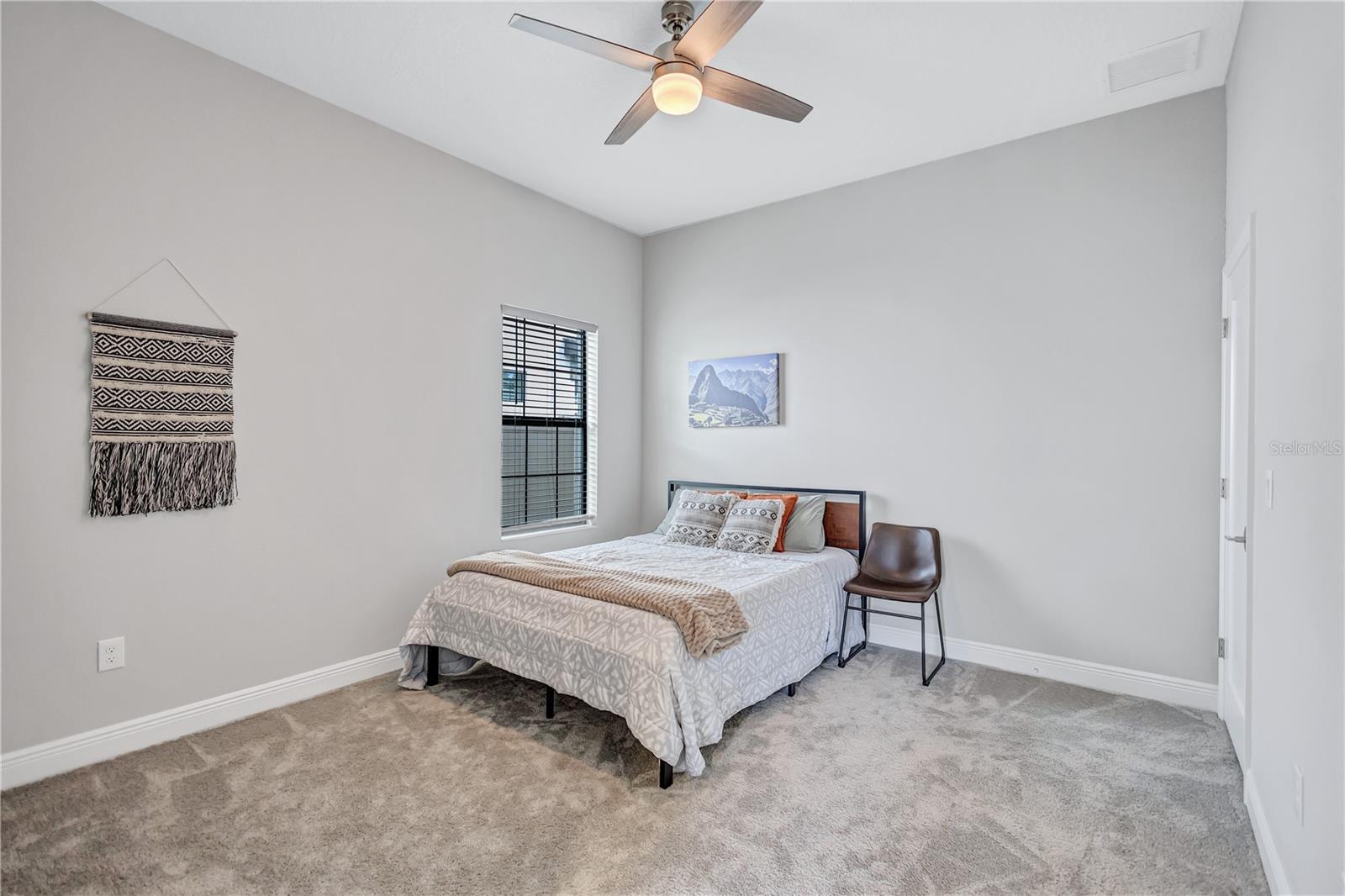 Downstairs Guest Suite with Walk-In Closet