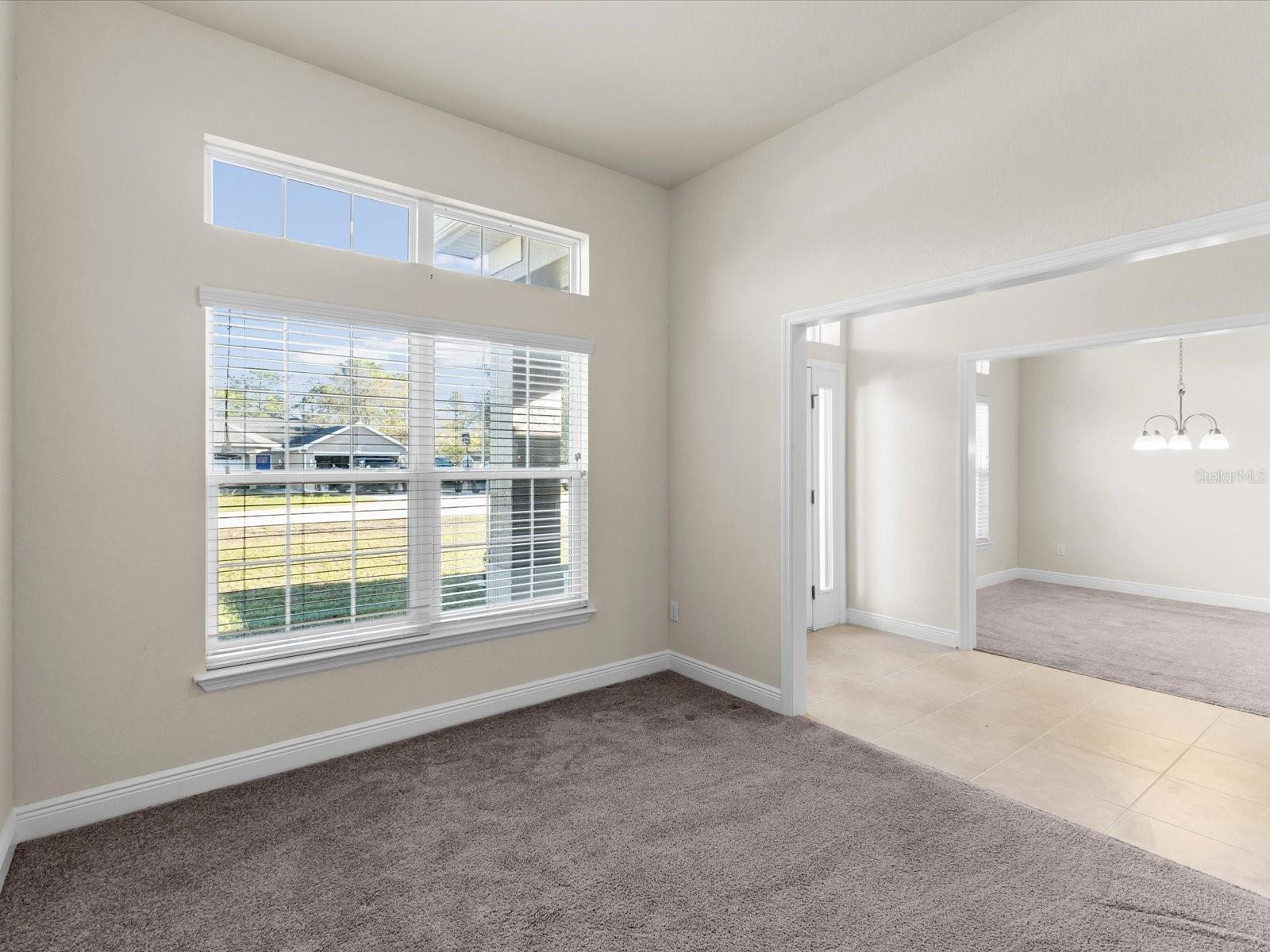 formal living room/flex room