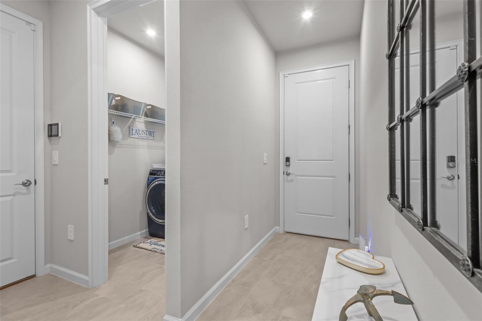 Bright entry welcoming you into the home with a clear view toward the main living area.