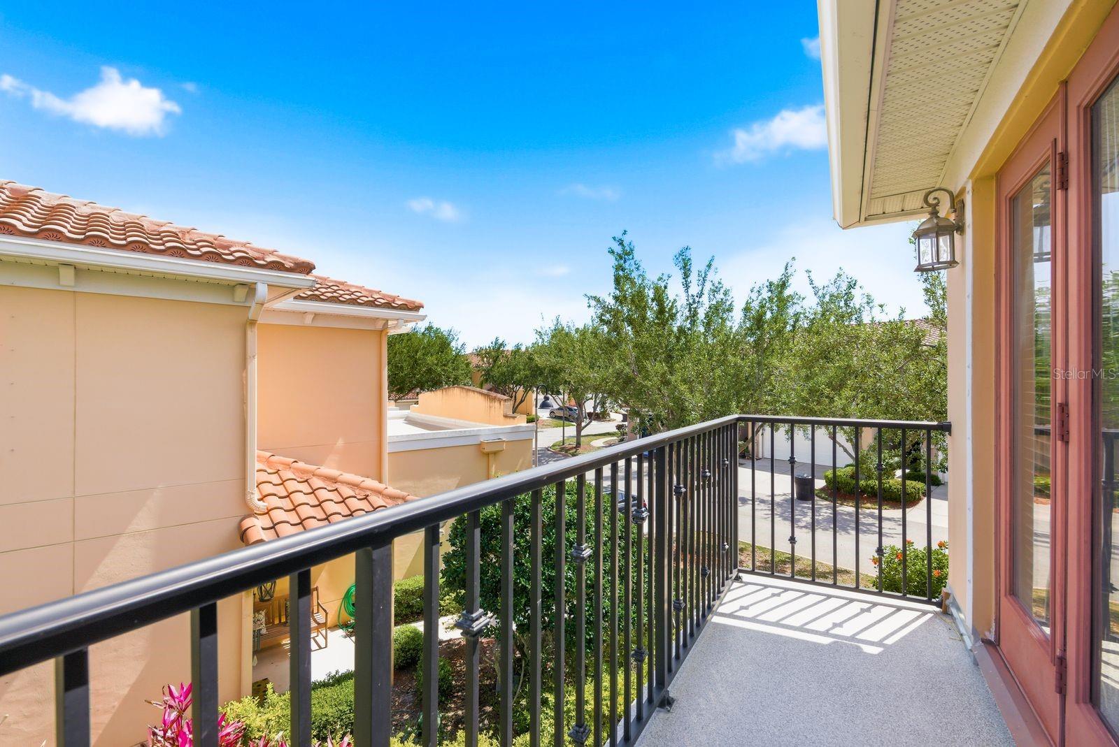 Recently renovated Juliet Balcony