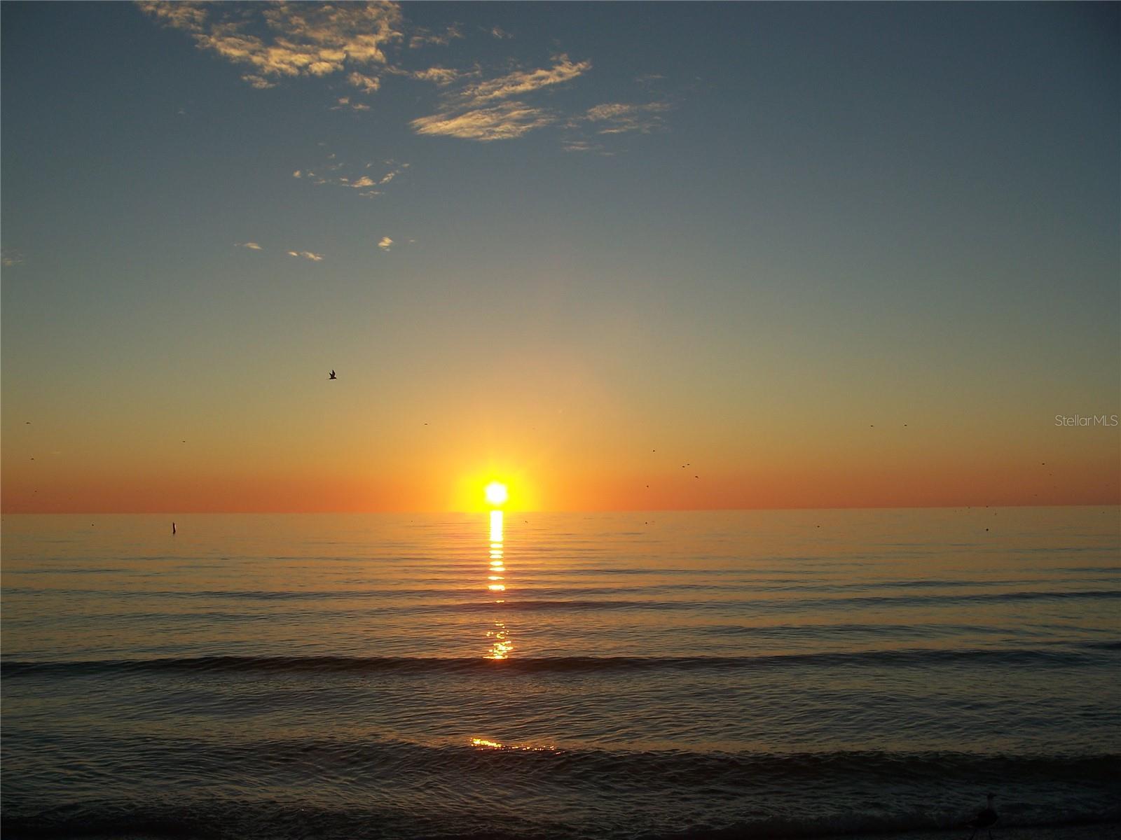 Enjoy beautiful sunsets from your balcony