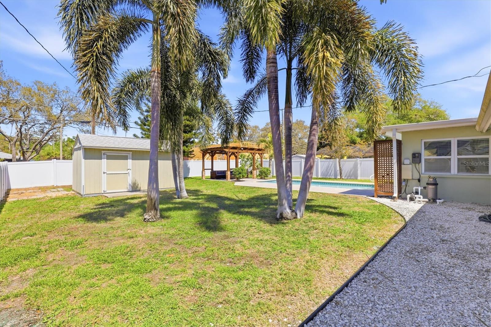 Fully fenced backyard offering privacy and space for entertaining