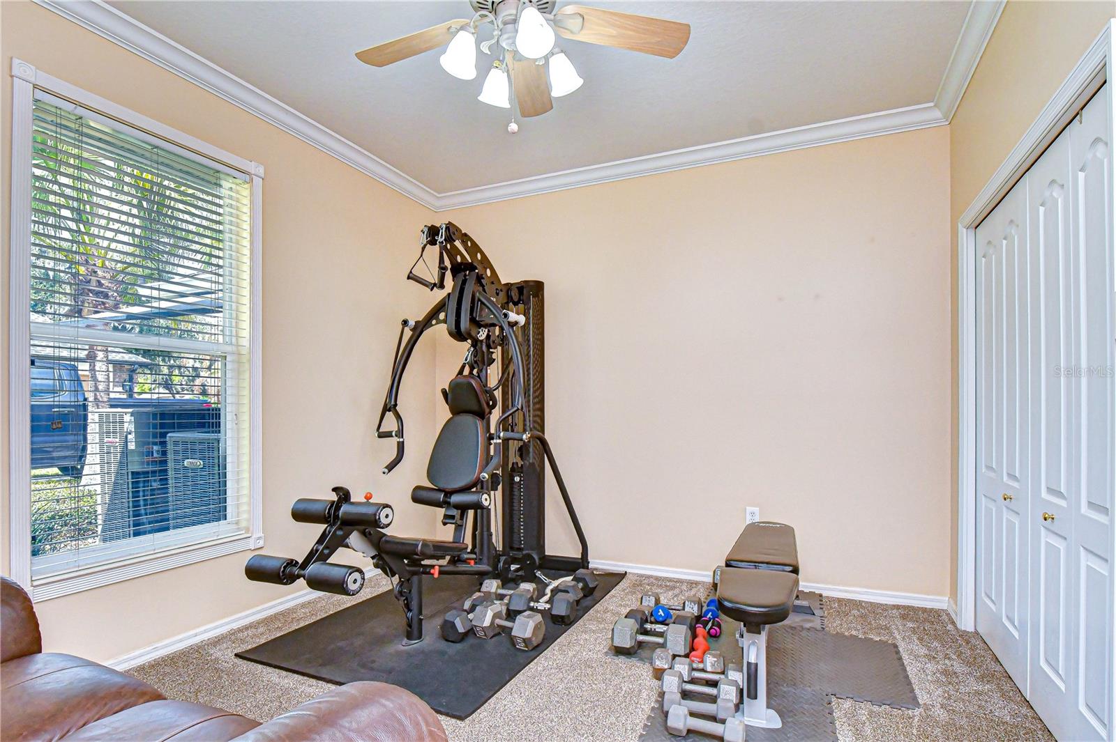 Large bonus room offering flexible living options.