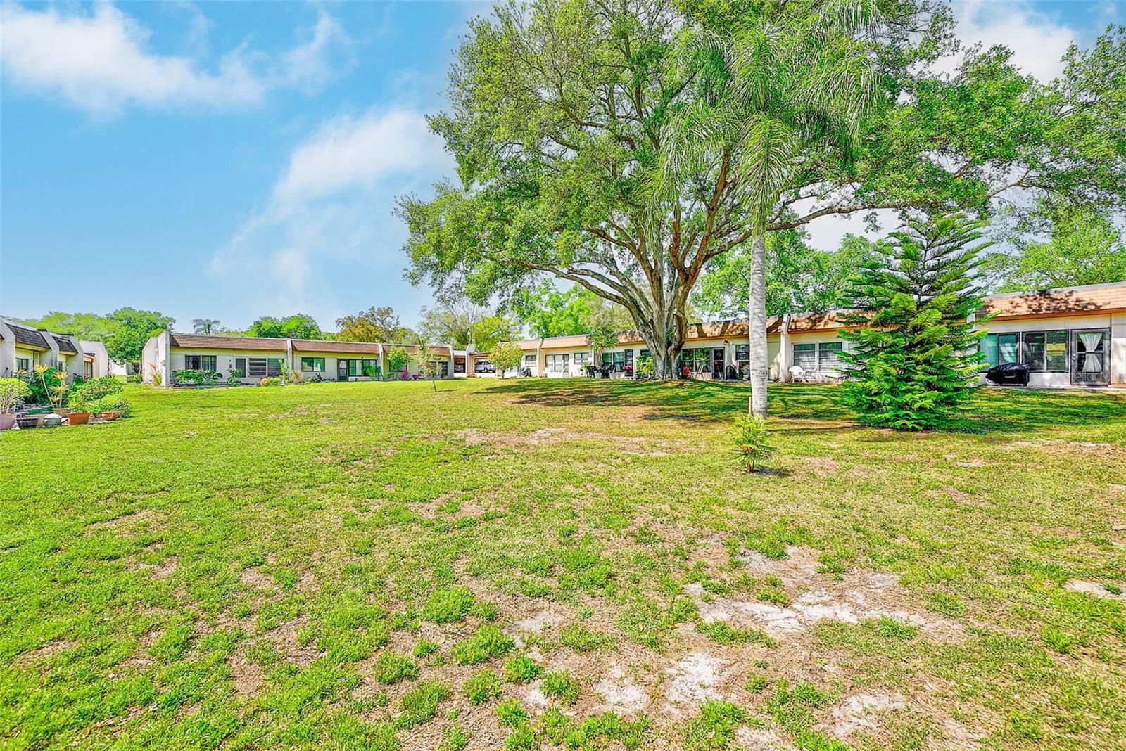 exterior courtyard view