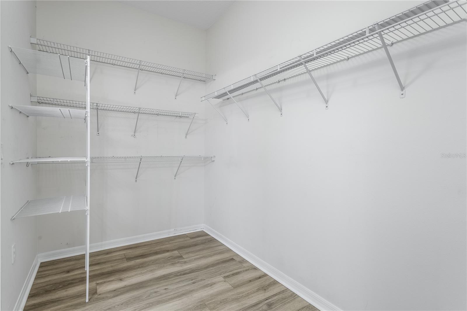 Master walk in closet