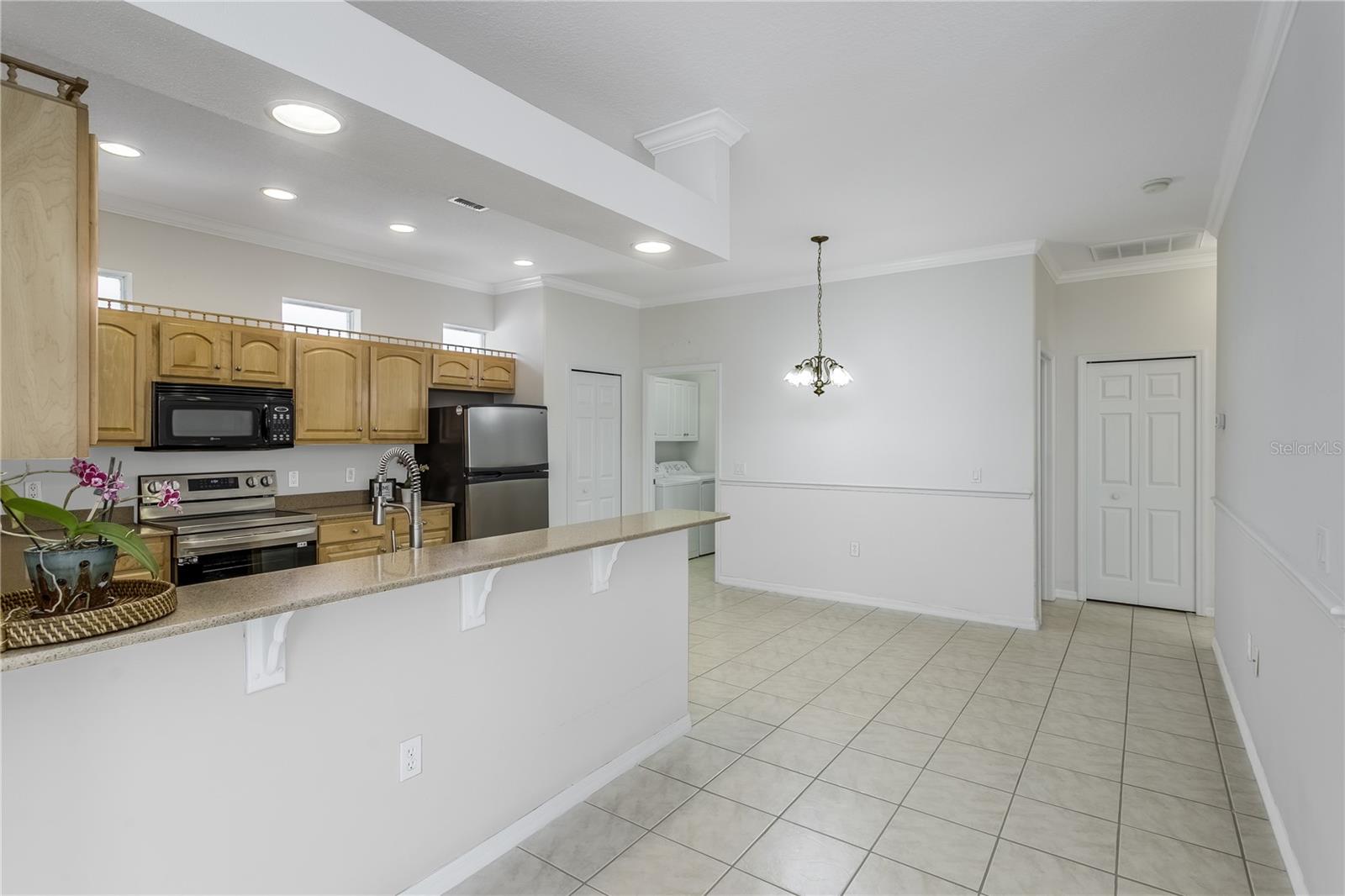 Kitchen with breakfast nook