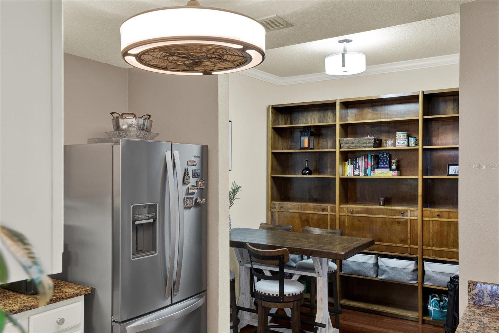 Kitchen into Dining room
