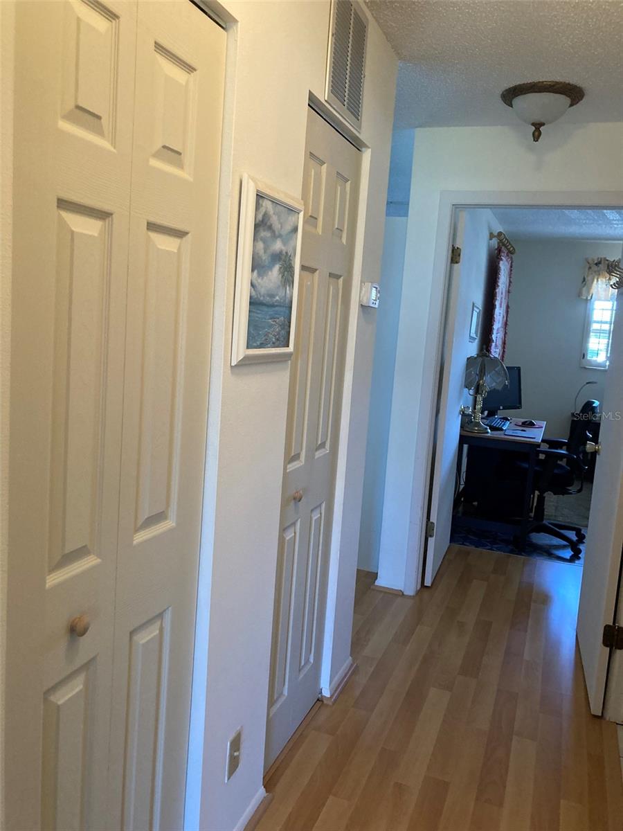 Hall between bedrooms