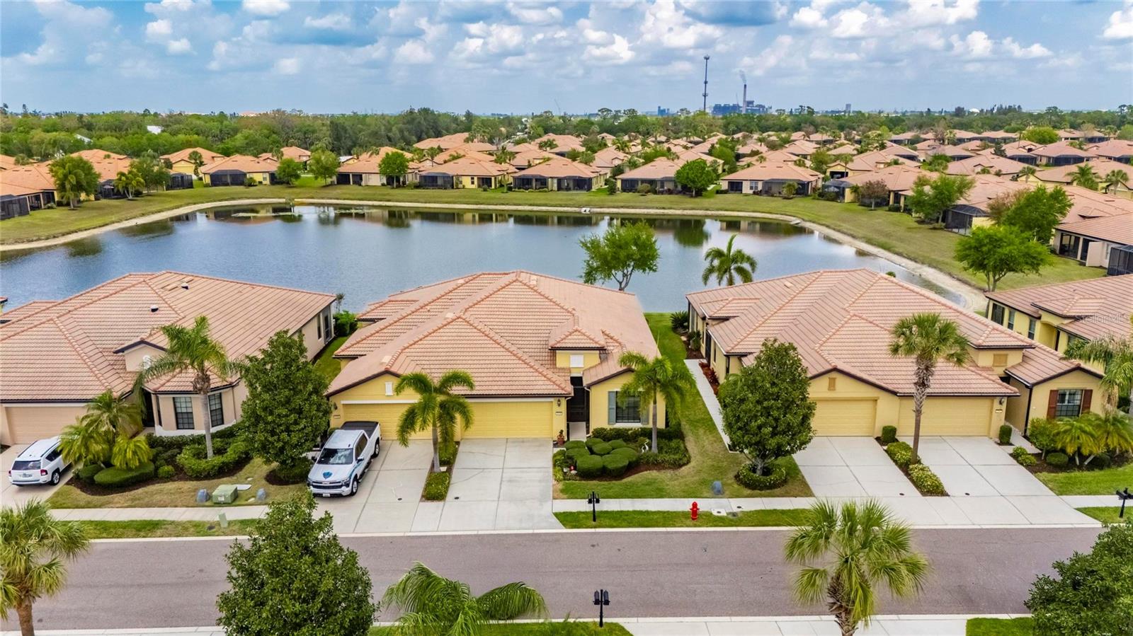 Located with a waterview.