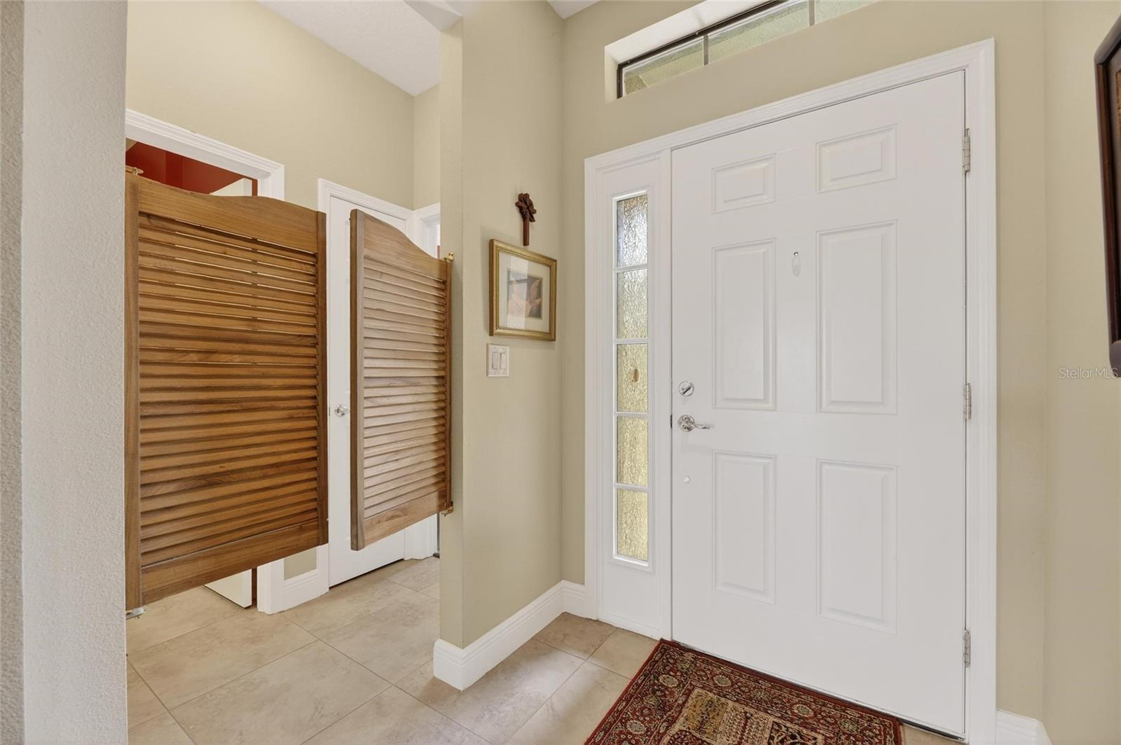 Entrance to guest suite.