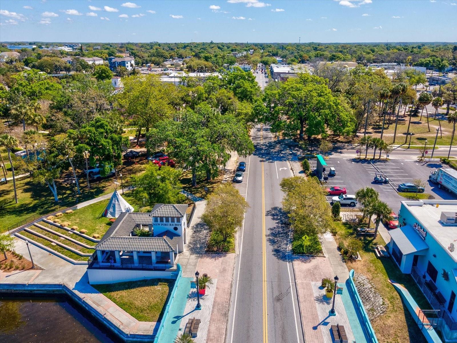 Great restaurants of all types and shopping