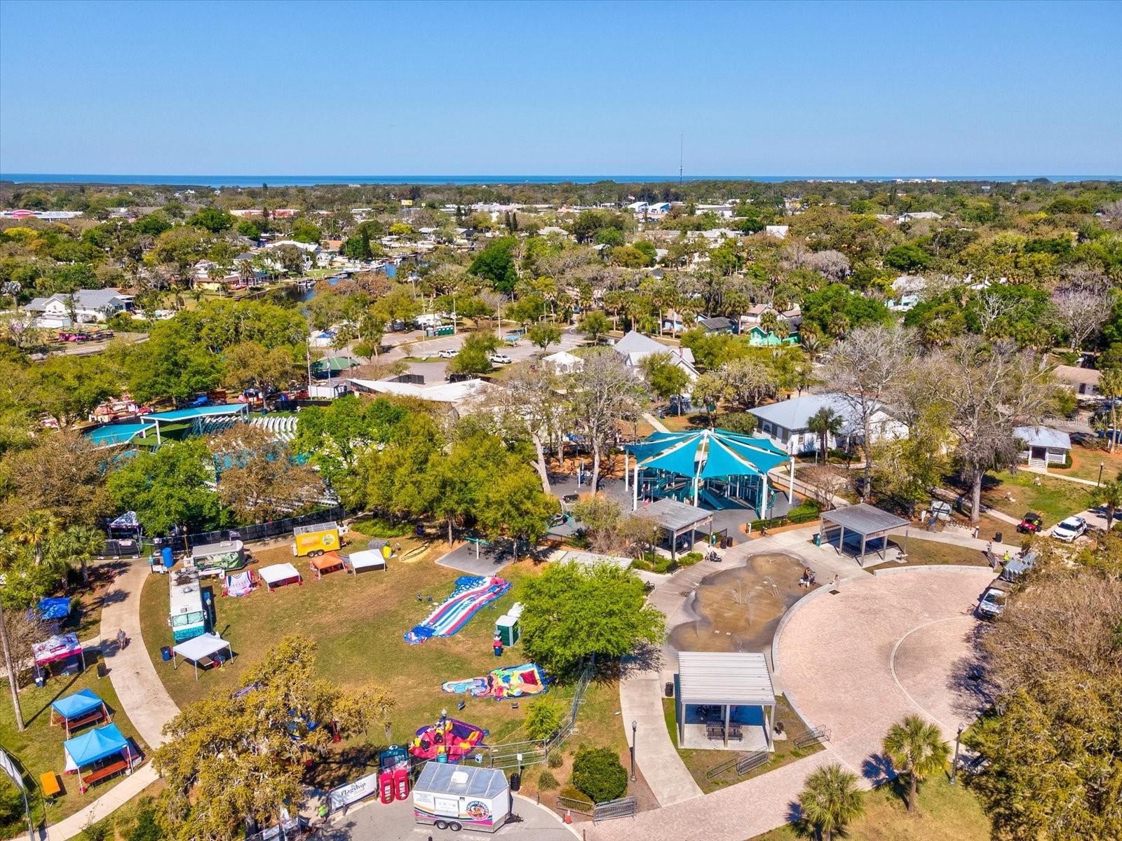 Simms Park downtown New Port Richey