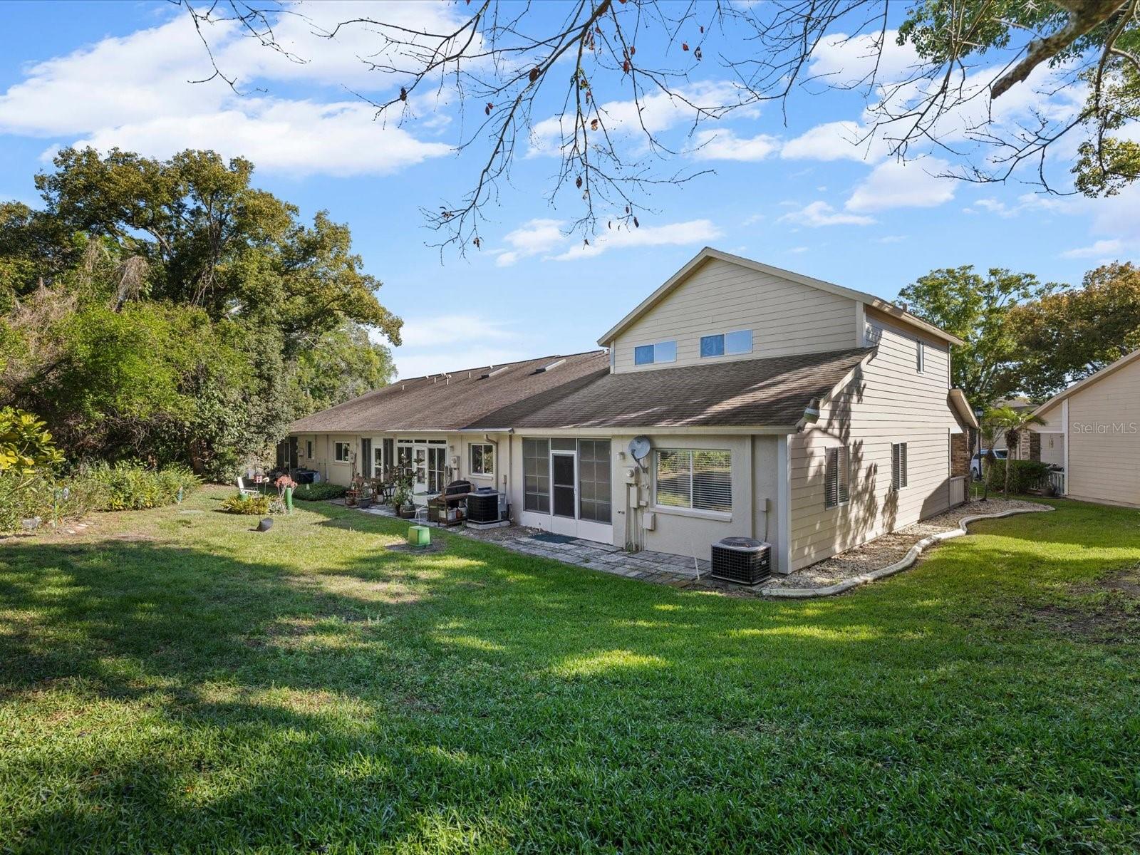 Lot's of green space