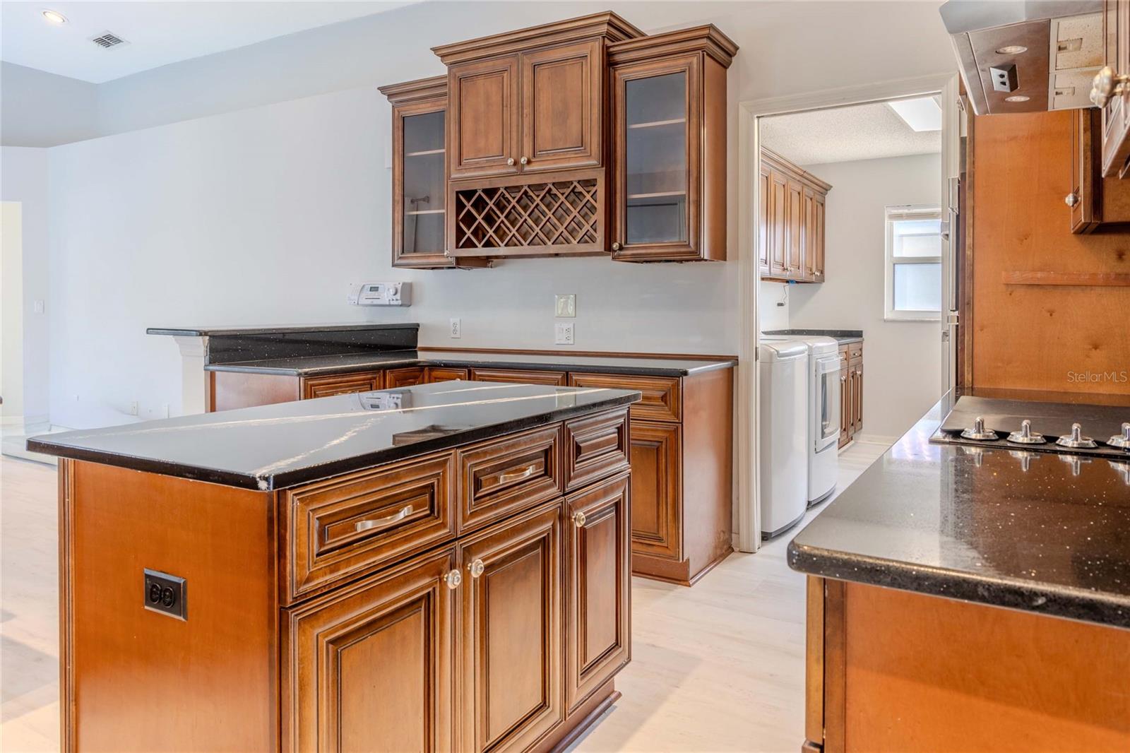 Laundry Room and Garage Access through Kitchen