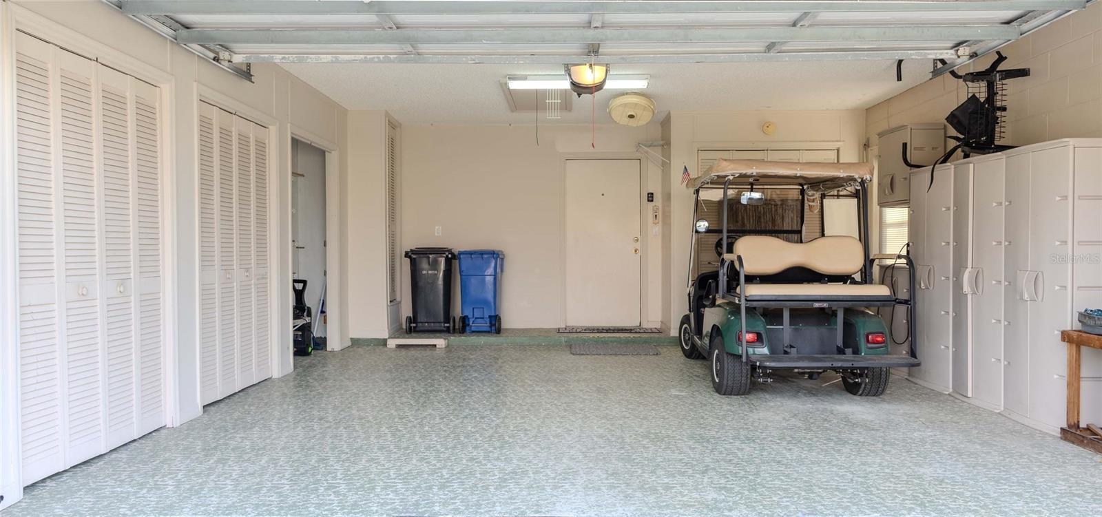 Garage Access to House, Side Door to Yard, Storage