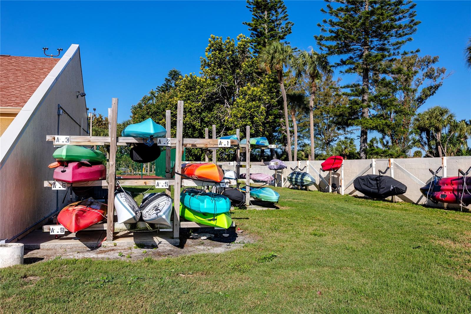 kayak storage