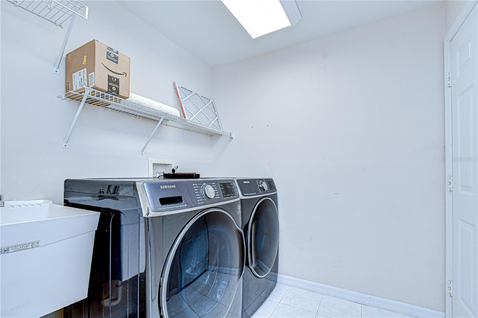 Laundry room.