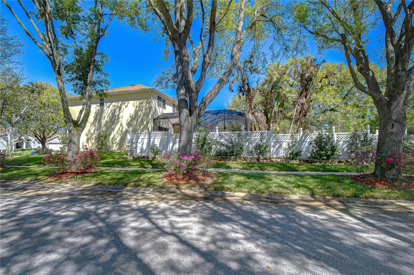 Wonderful corner lot.