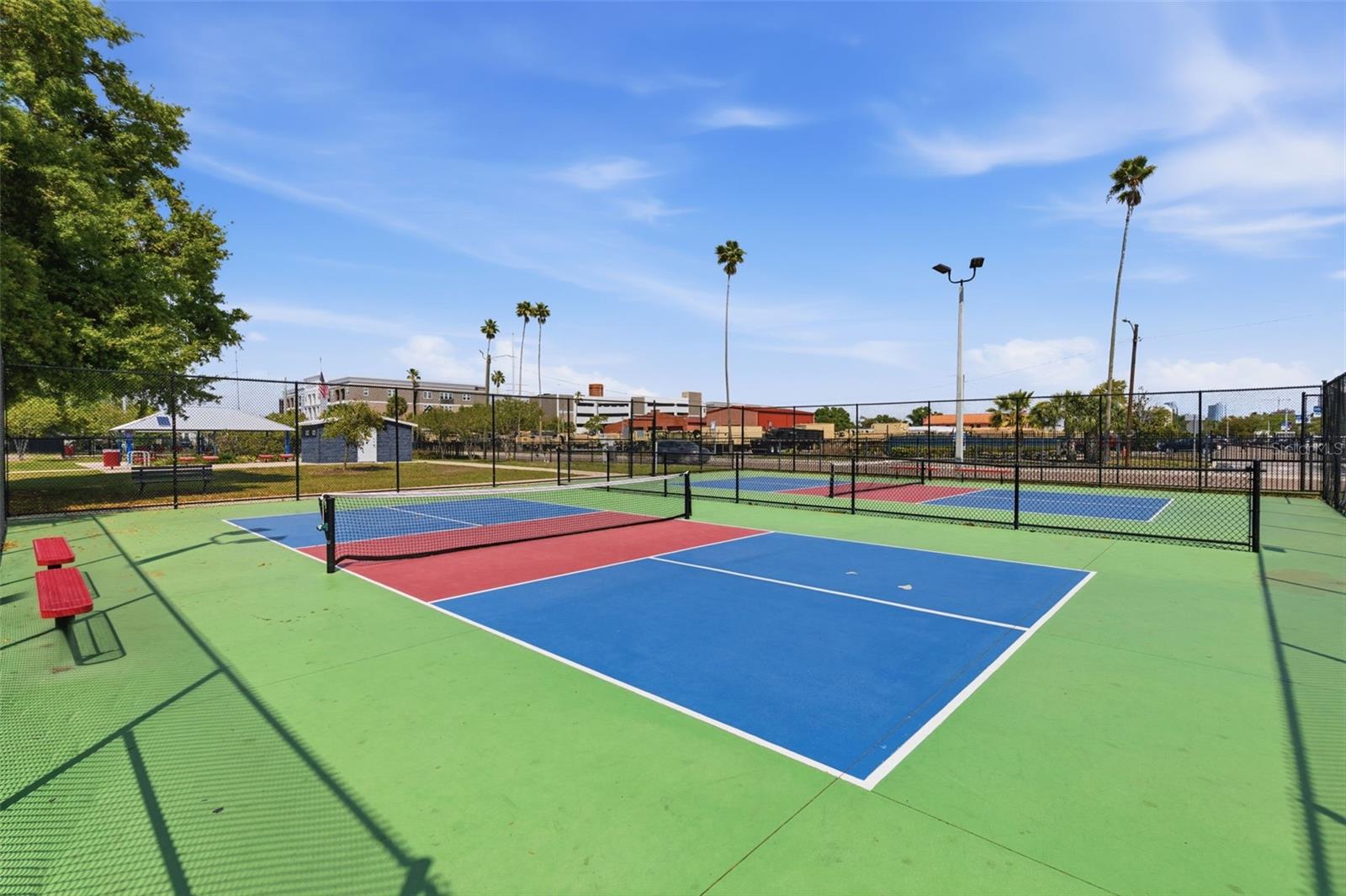 pickle ball courts
