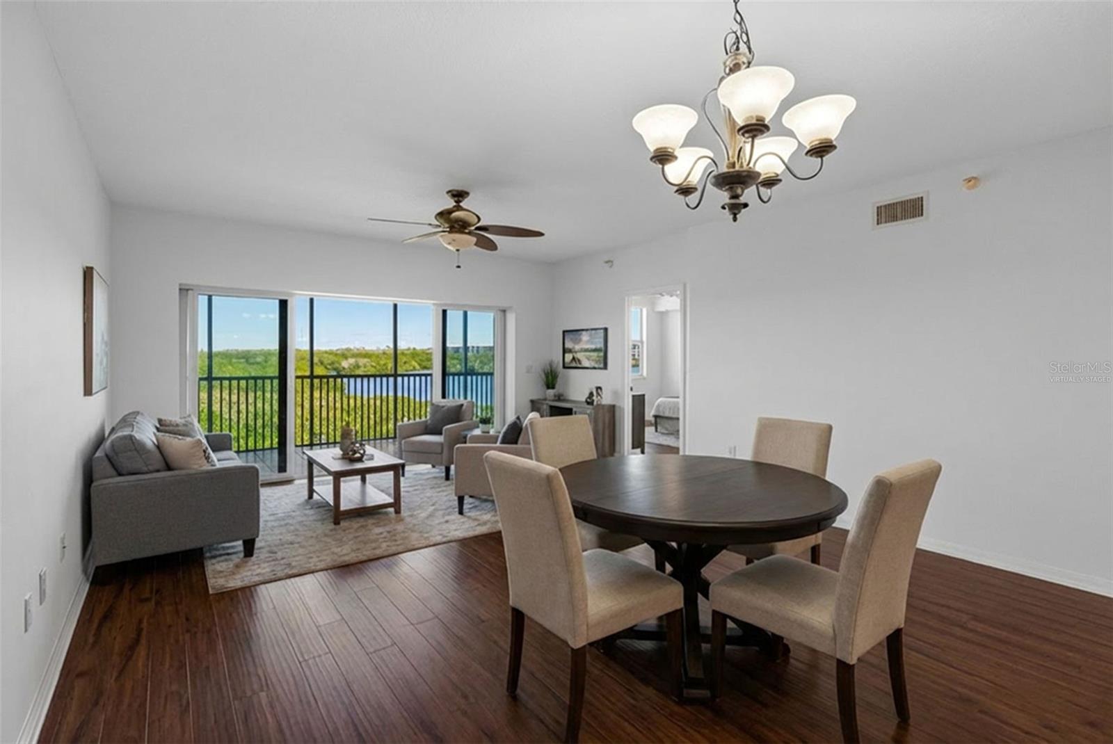 Virtually Staged Great Room