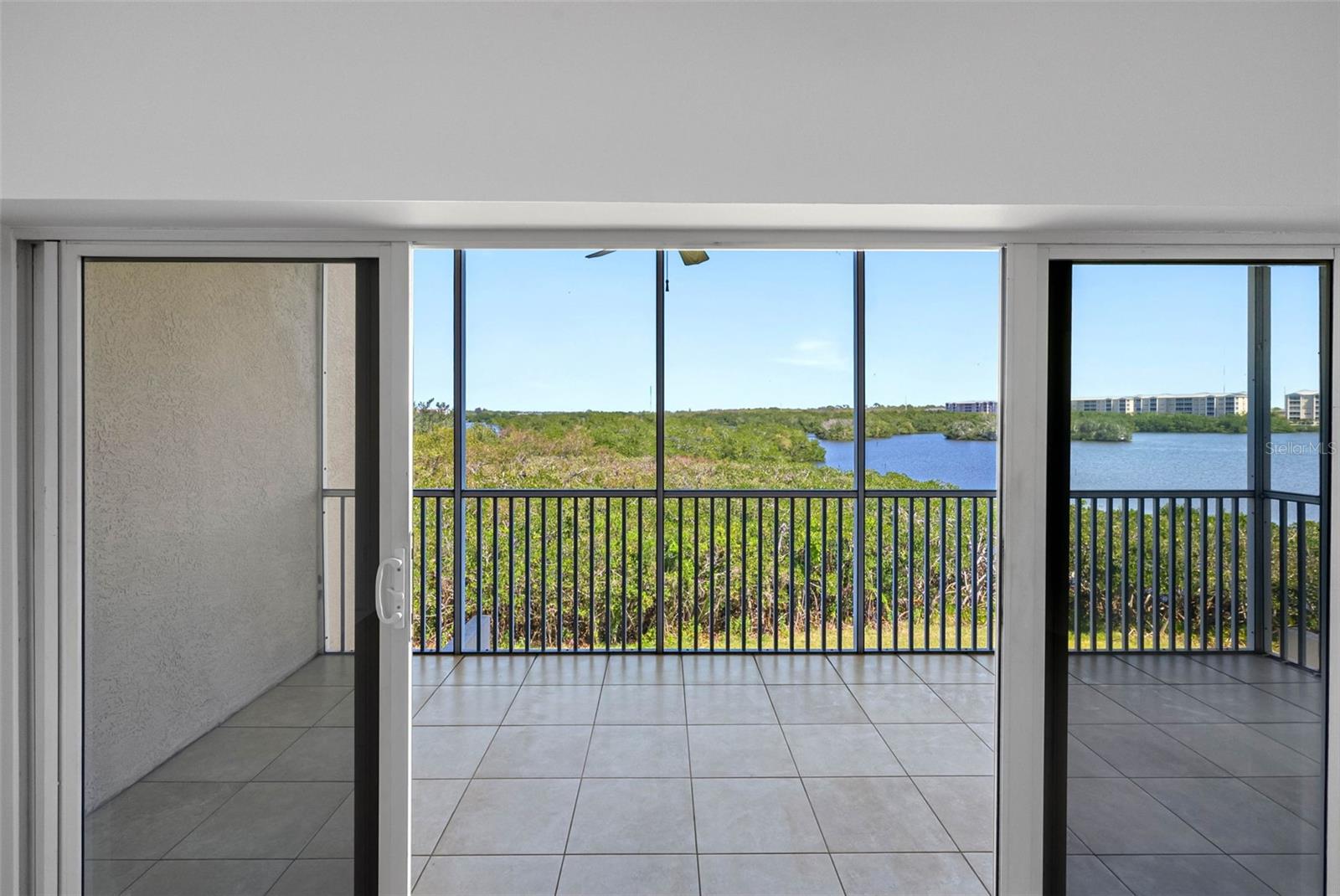 Sliders from Great Room to Balcony