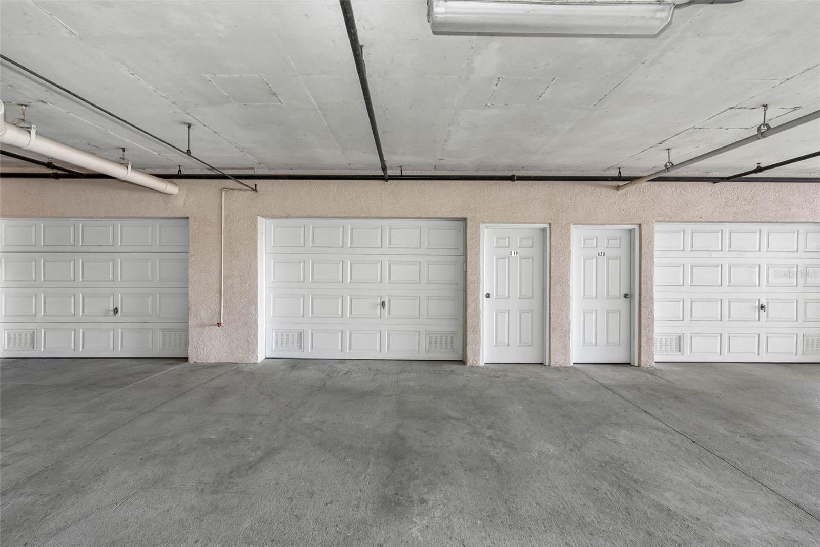 Under Building Parking Garage