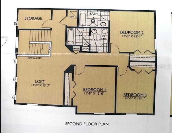 Floor plan 2nd