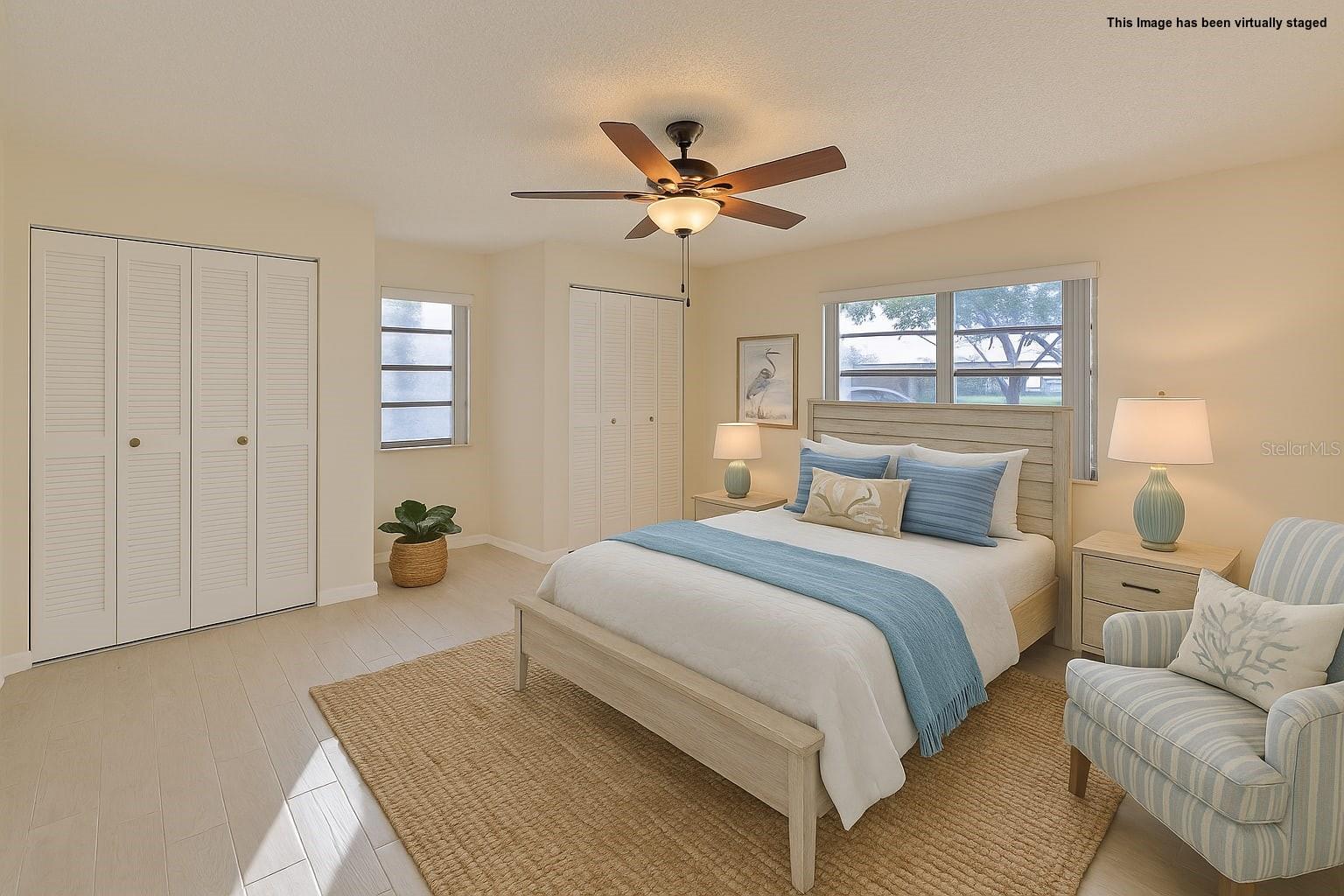 Staged Guest Bedroom