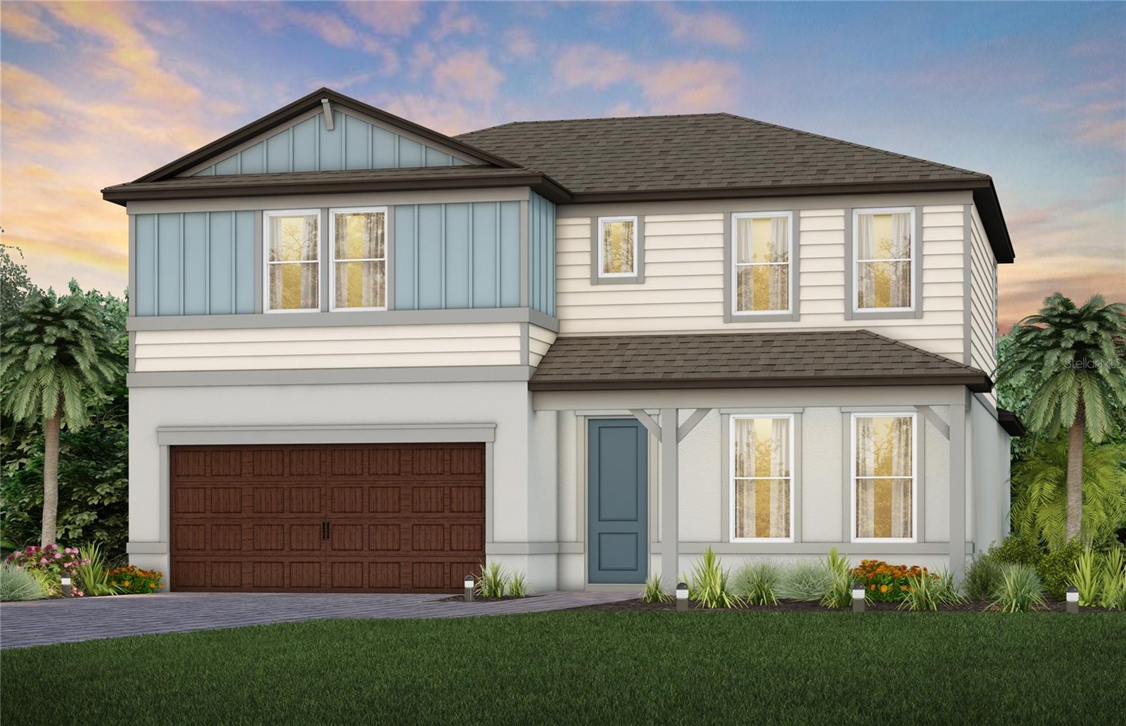 Exterior Rendering, Elevation CO2