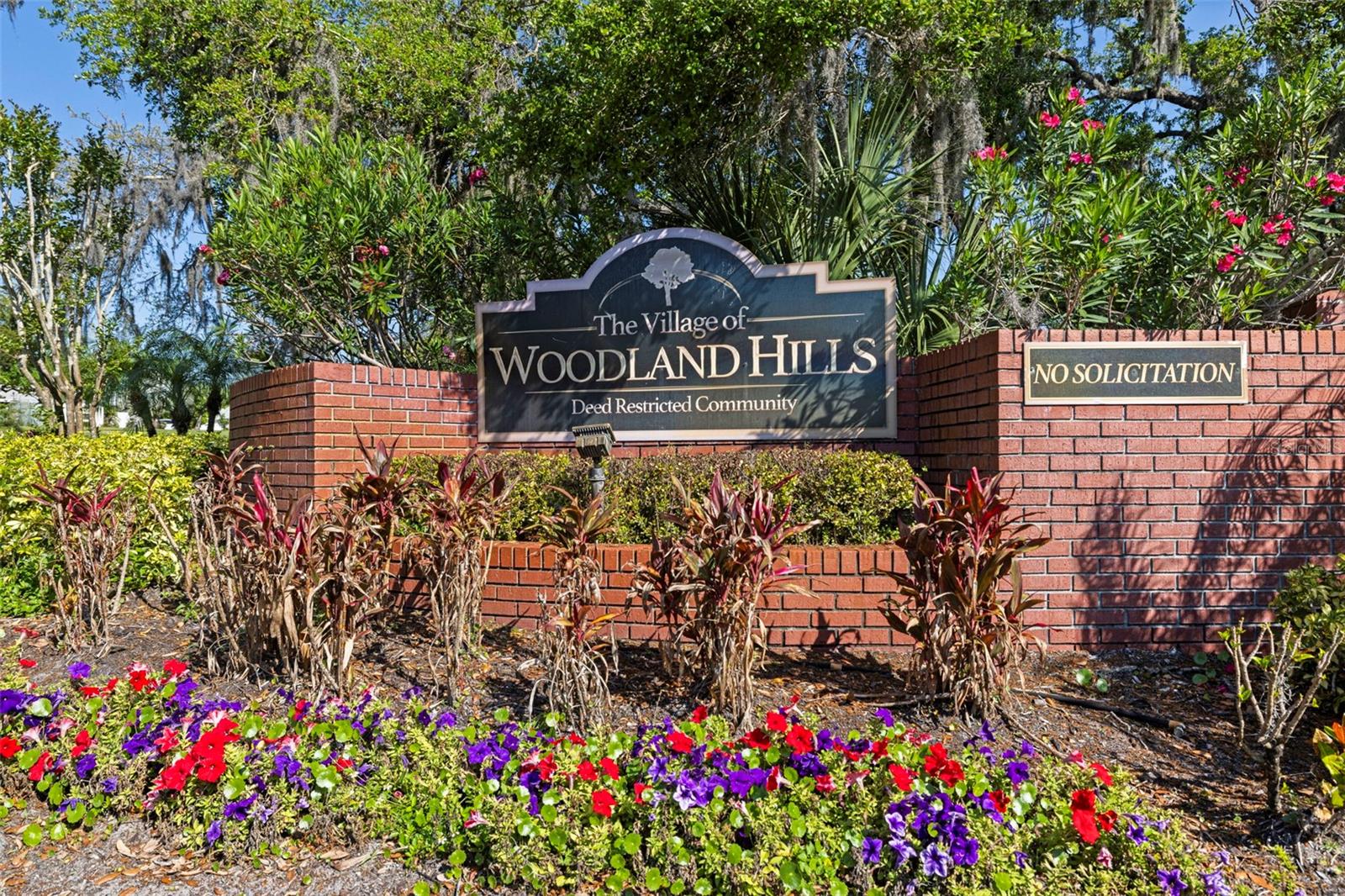 Well manicured community with pool, tennis courts, pickleball and playground