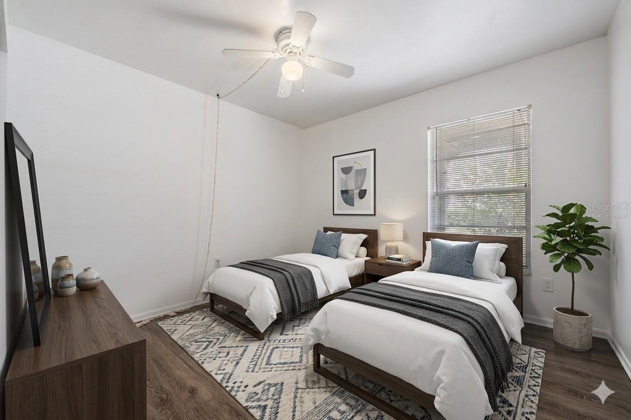 Bedroom 2 Virtually staged for inspiration