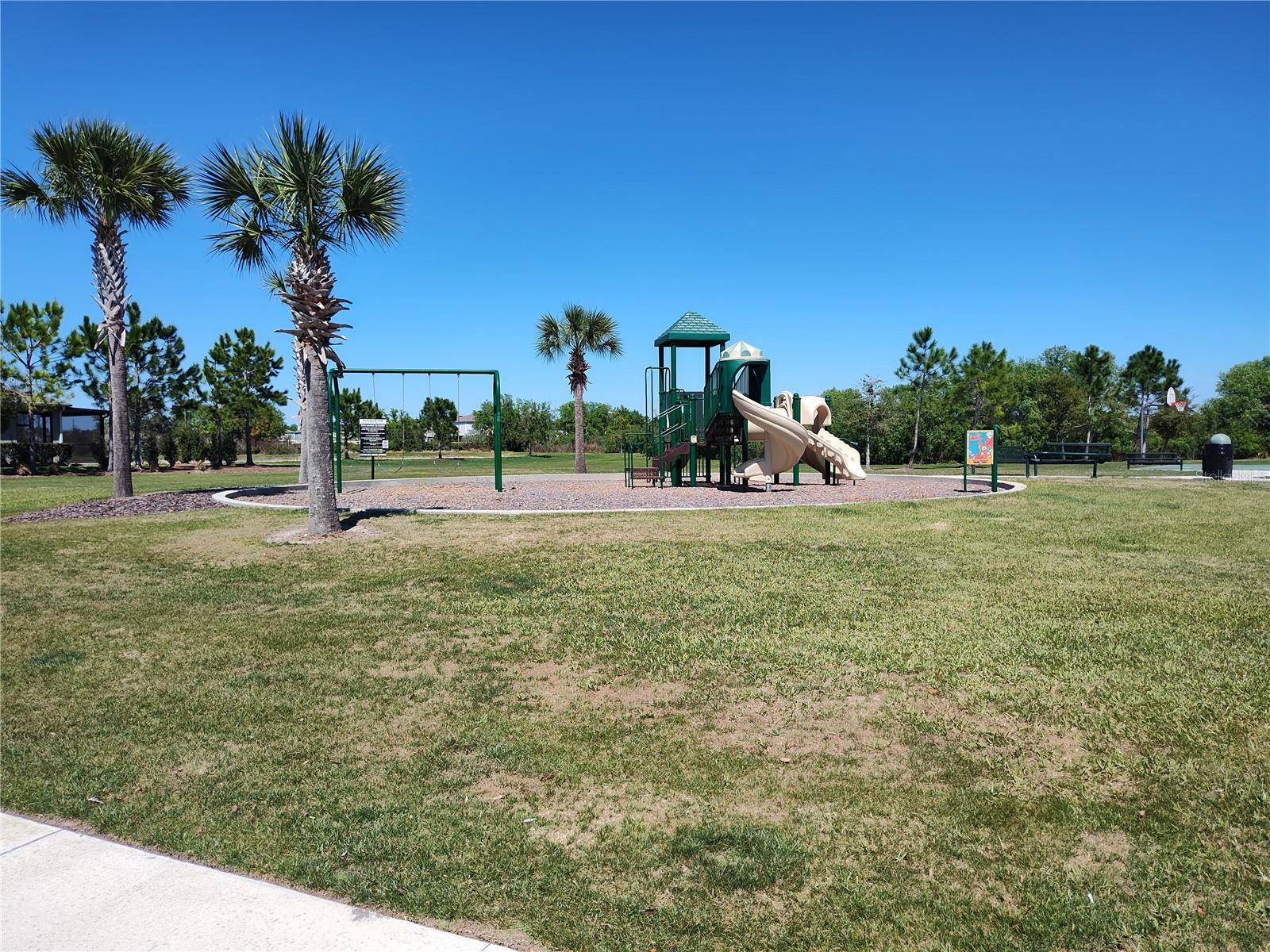 Park  just steps away from home