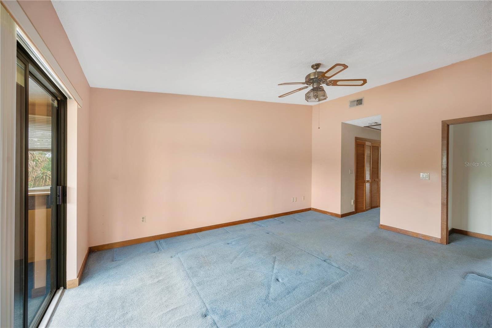 Primary Bedroom Overlooks Backyard & River!