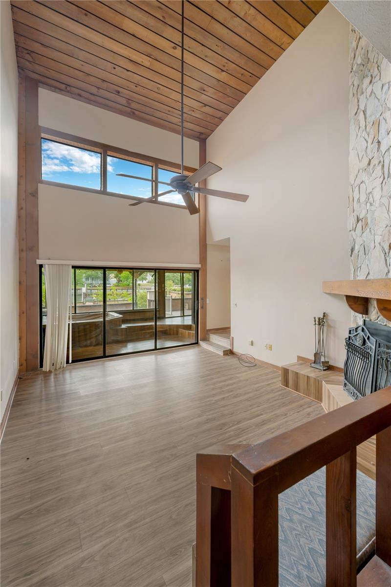 Cathedral Ceilings in Living Room!